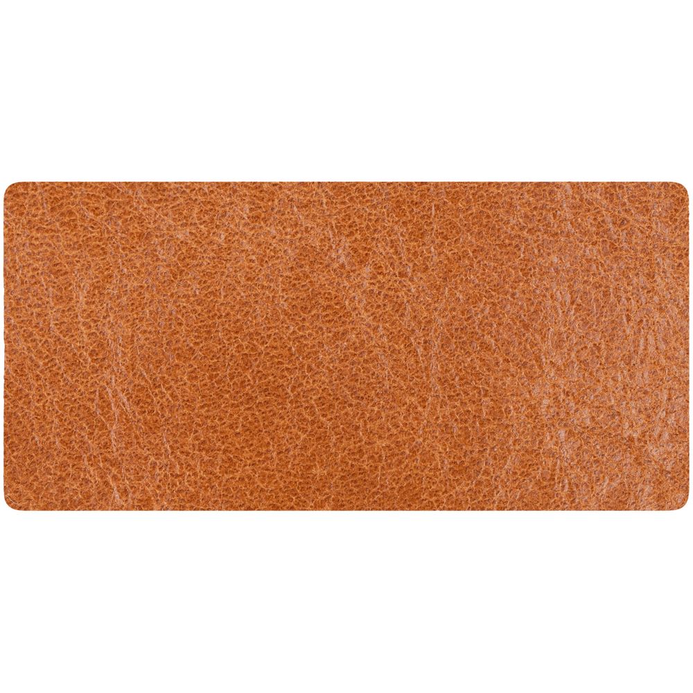 Лейбл кожаный Tuken, S, горчичный-1