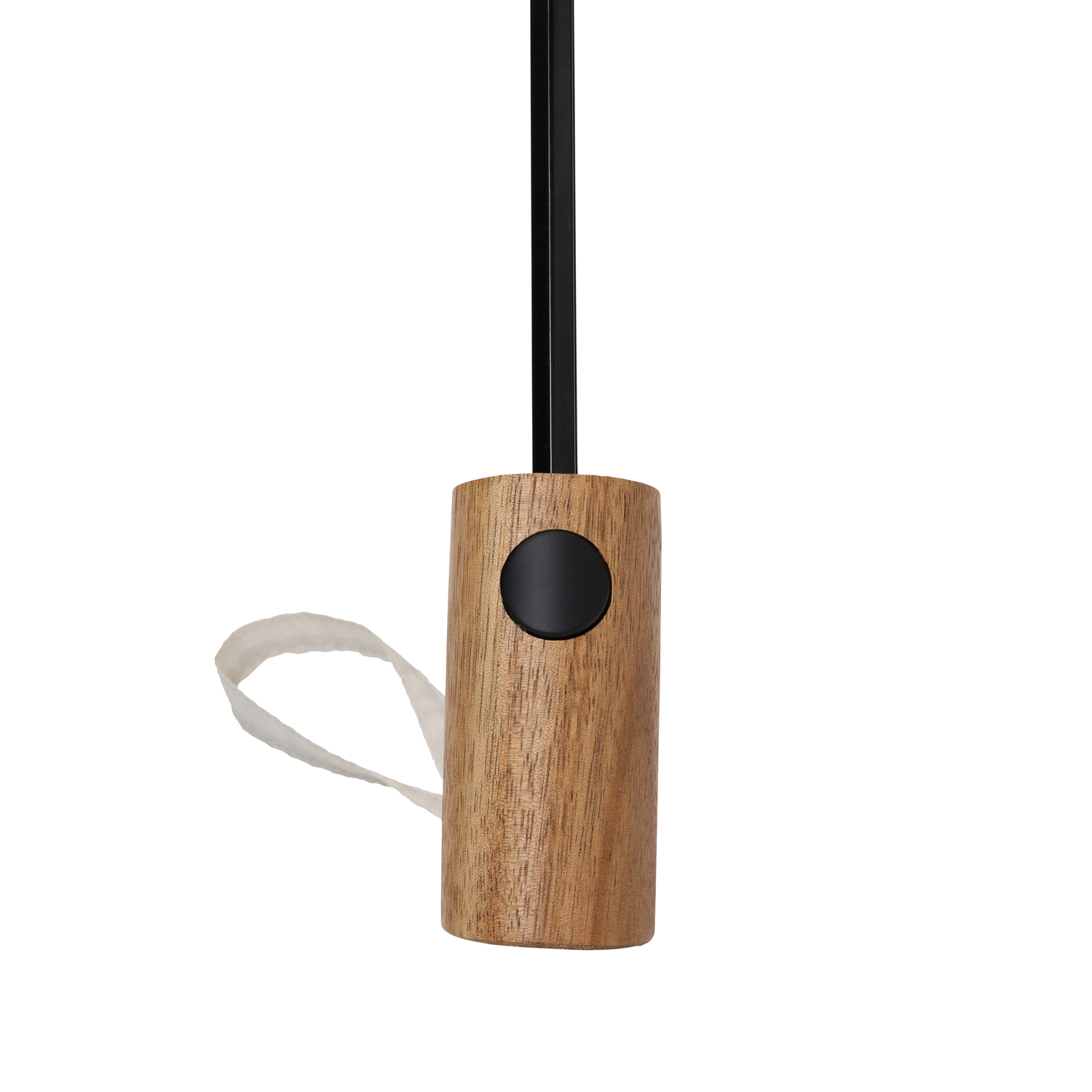 Зонт с автоматическим открыванием Kaycey из rPET и древесины акации AWARE™, d54 см-6