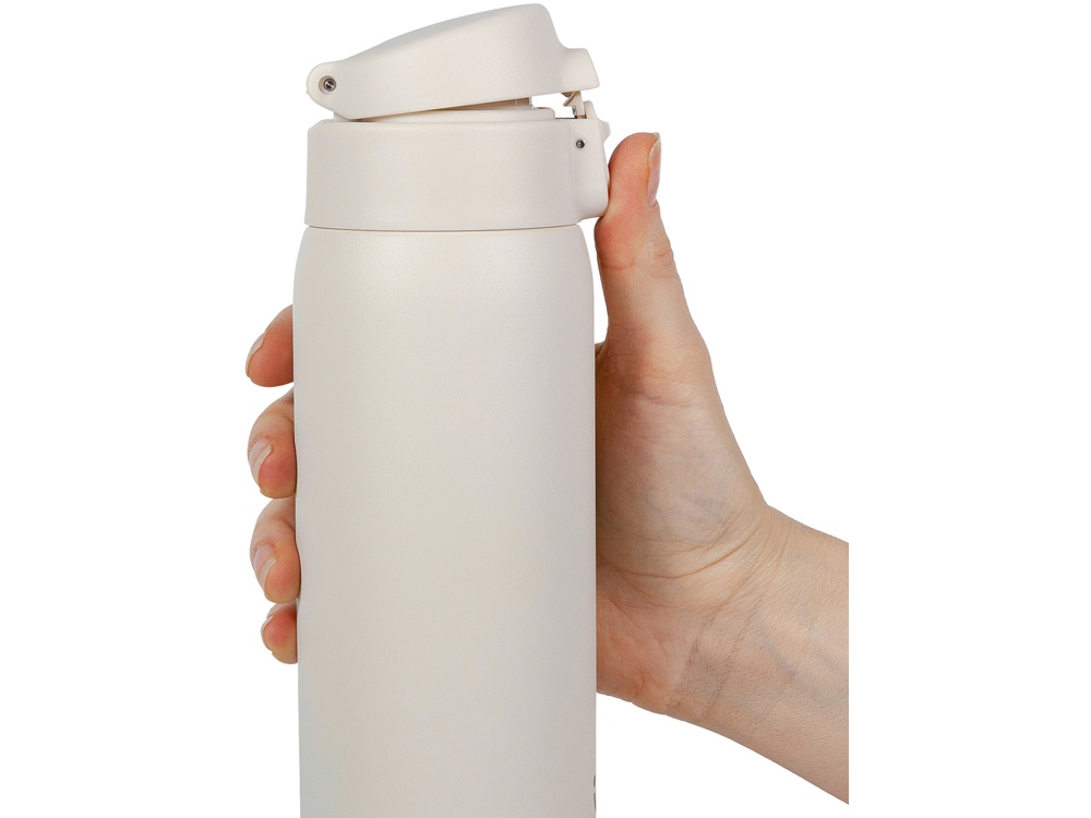 Термокружка Relaxika 701 (0,48 литра), белая (без лого)-11