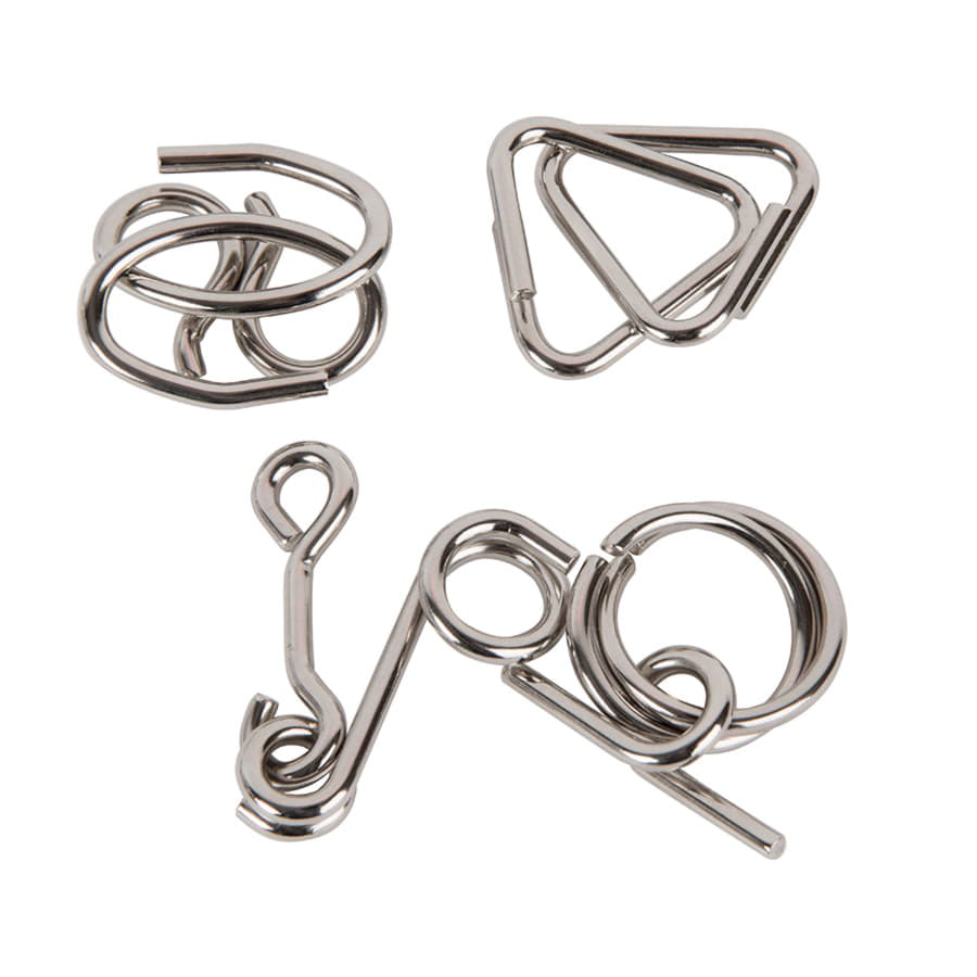 Головоломка FACON , 8 x 11,5 x 1, нержавеющая сталь, бежевый-2