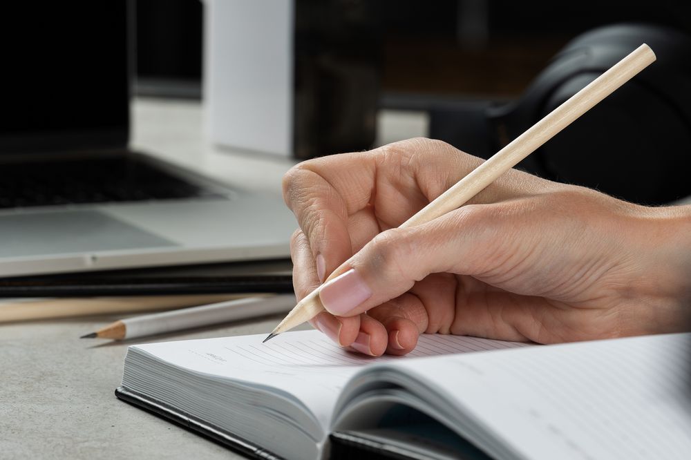 Карандаш незаточенный Draft Craft, белый-2