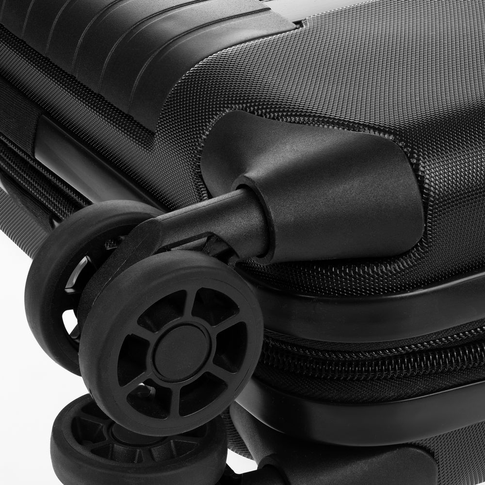 Чемодан Platta, черный-4