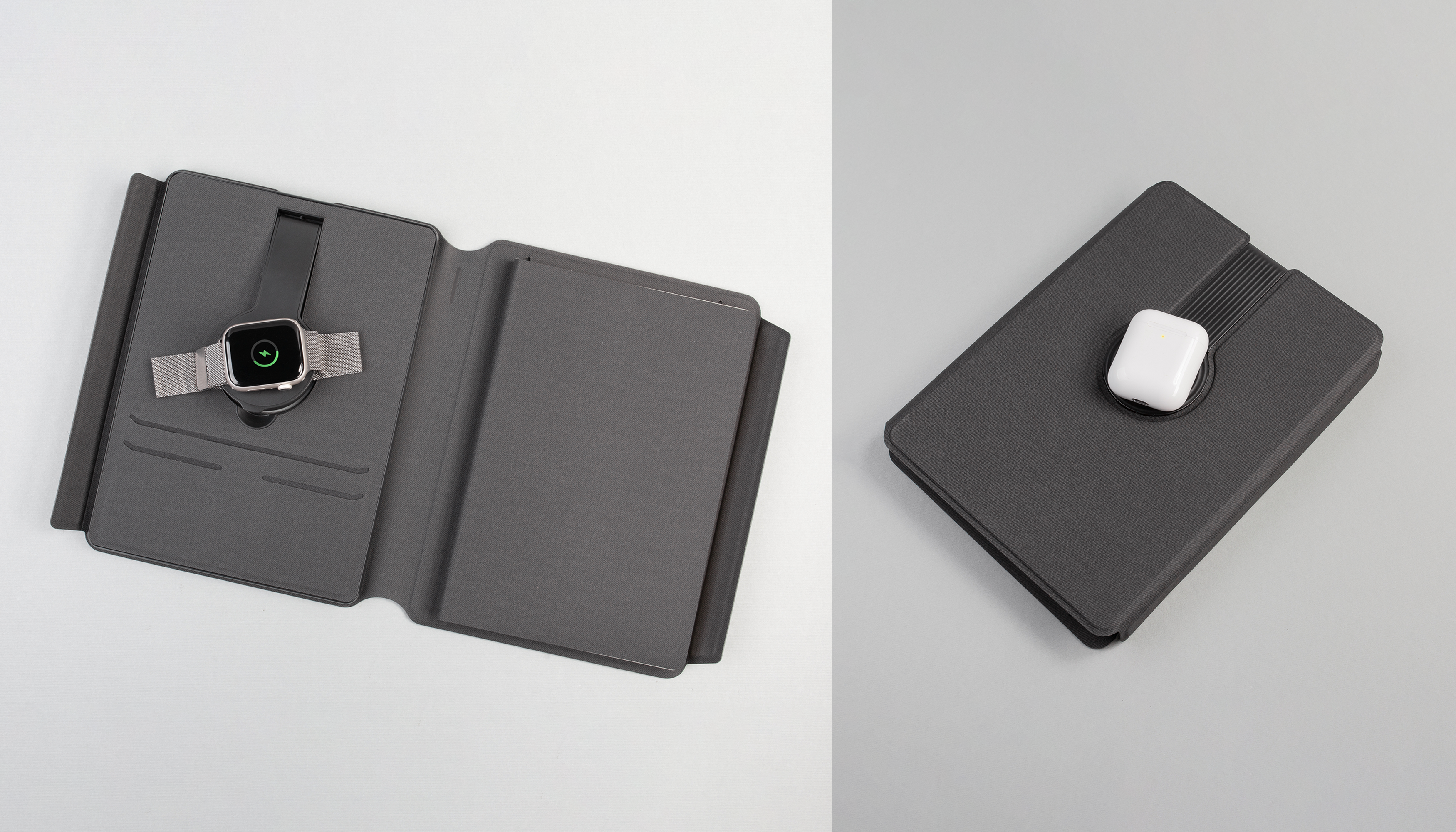 Папка А5 с беспроводным (10W) зарядным устройством 5000 mAh, с MagSafe и блокнотом-3