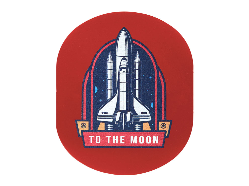 ПАТЧ ОВАЛ soft-touch (красный) 6,0 х 5,0 см-3