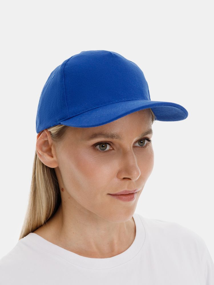 Бейсболка Long Beach, ярко-синяя-2