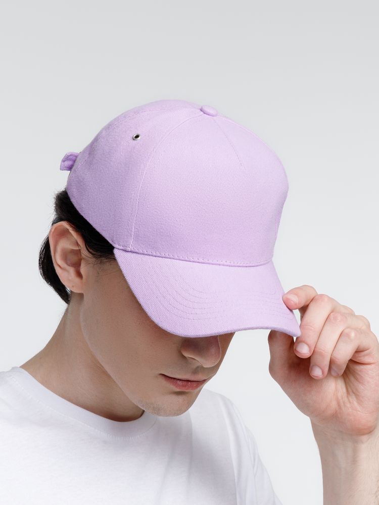 Бейсболка Standard, сиреневая-6