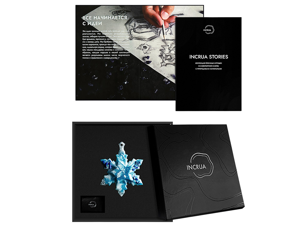 Елочные игрушки (Снежинка) Содалит-2