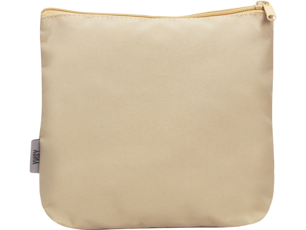 Косметичка из полиэстера 300D с подкладкой Amalia, бежевый-2