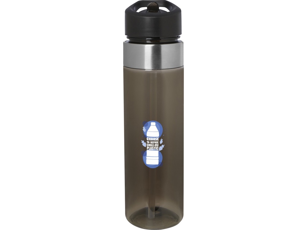 Dylan 650 мл Tritan бутылка с крышкой-носиком - Серый-2