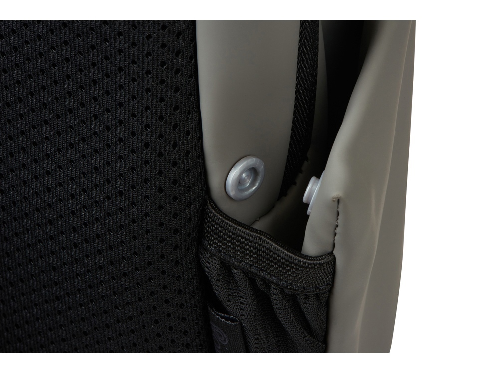 Рюкзак Sofit для ноутбука из экокожи, серый-10