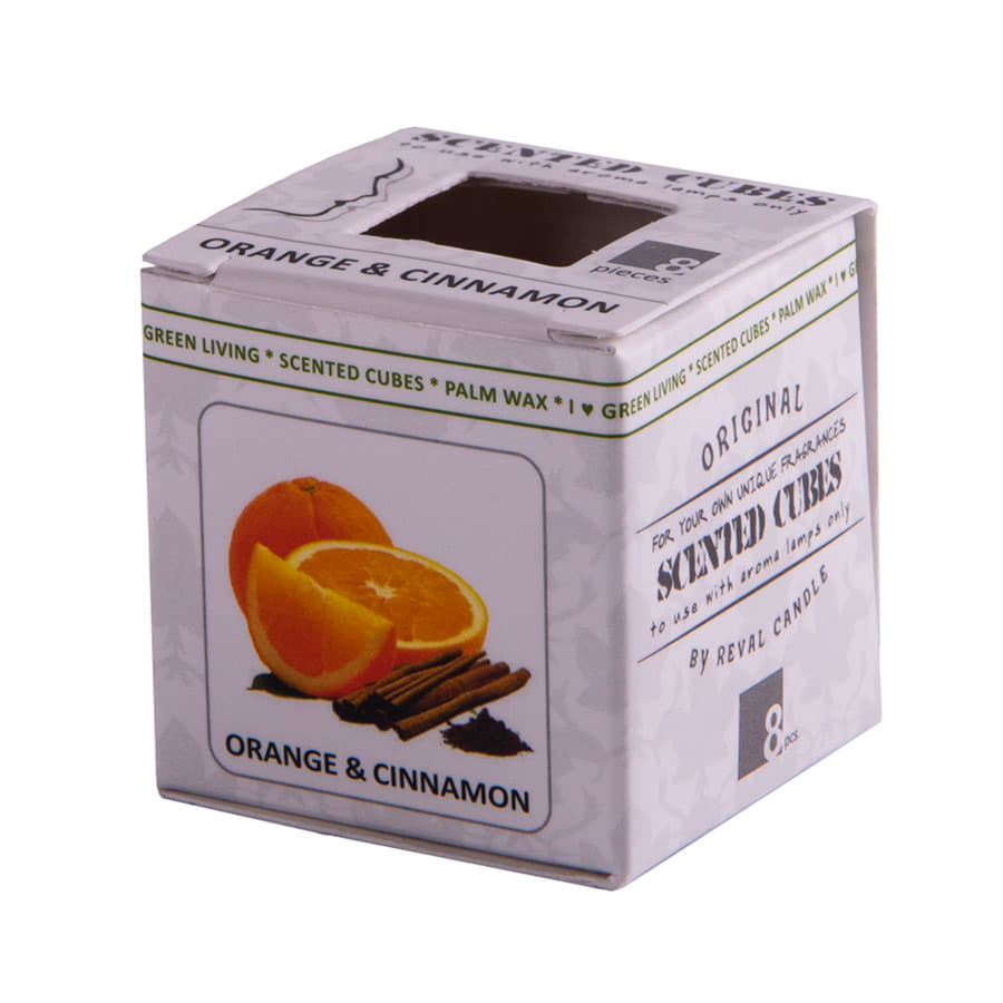 Аромакубики АПЕЛЬСИН и КОРИЦА (8шт), коричневый-1