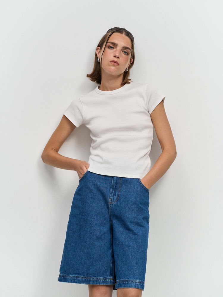 Футболка женская Sara, серый меланж-2