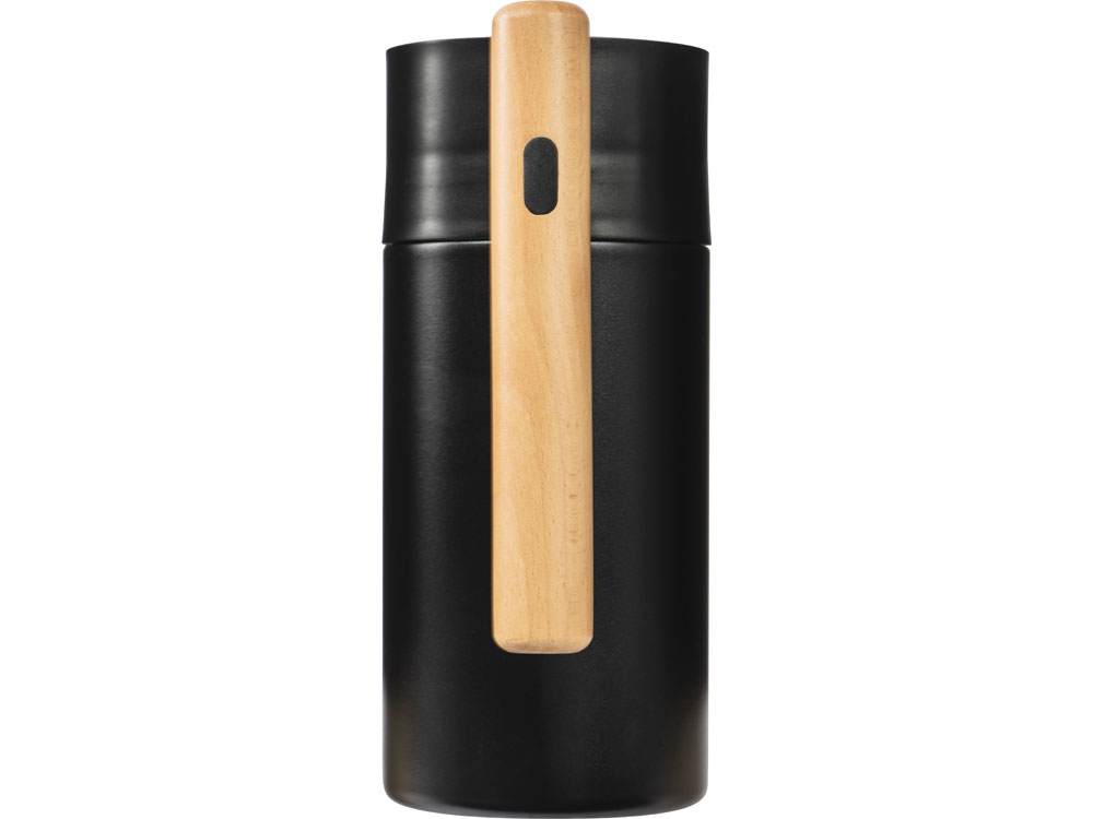 Вакуумный термокувшин Arctic с ситечком, 1200мл, черный-3