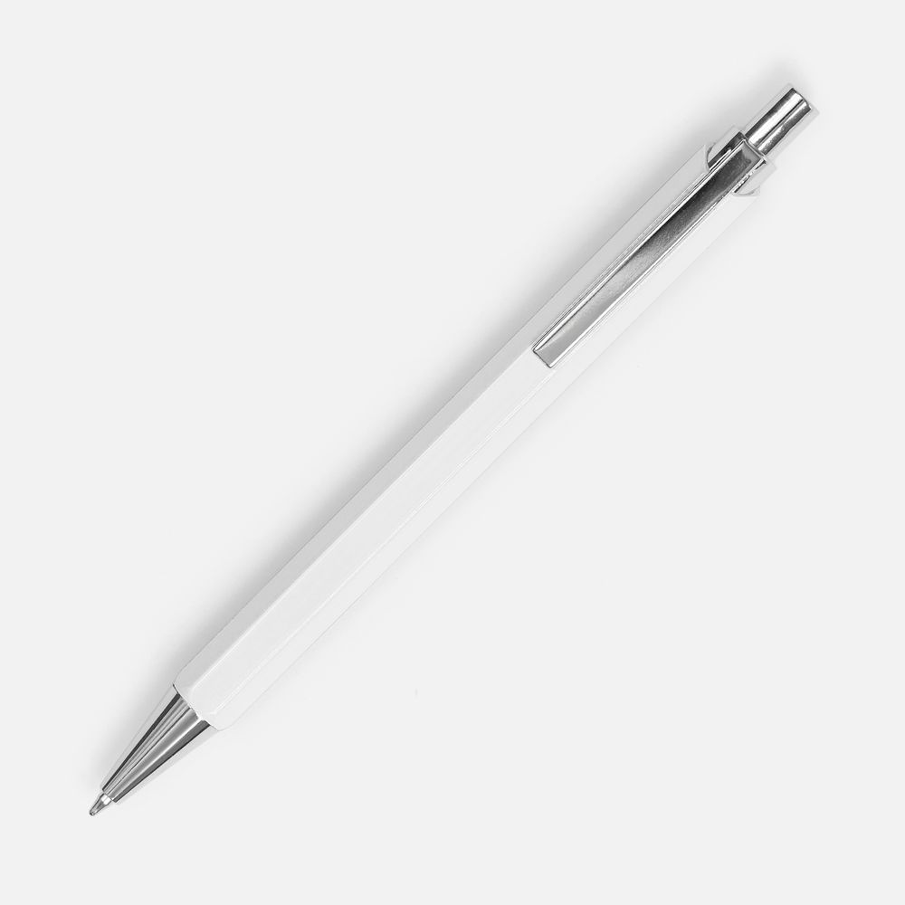Ручка шариковая Alumno, белая-1