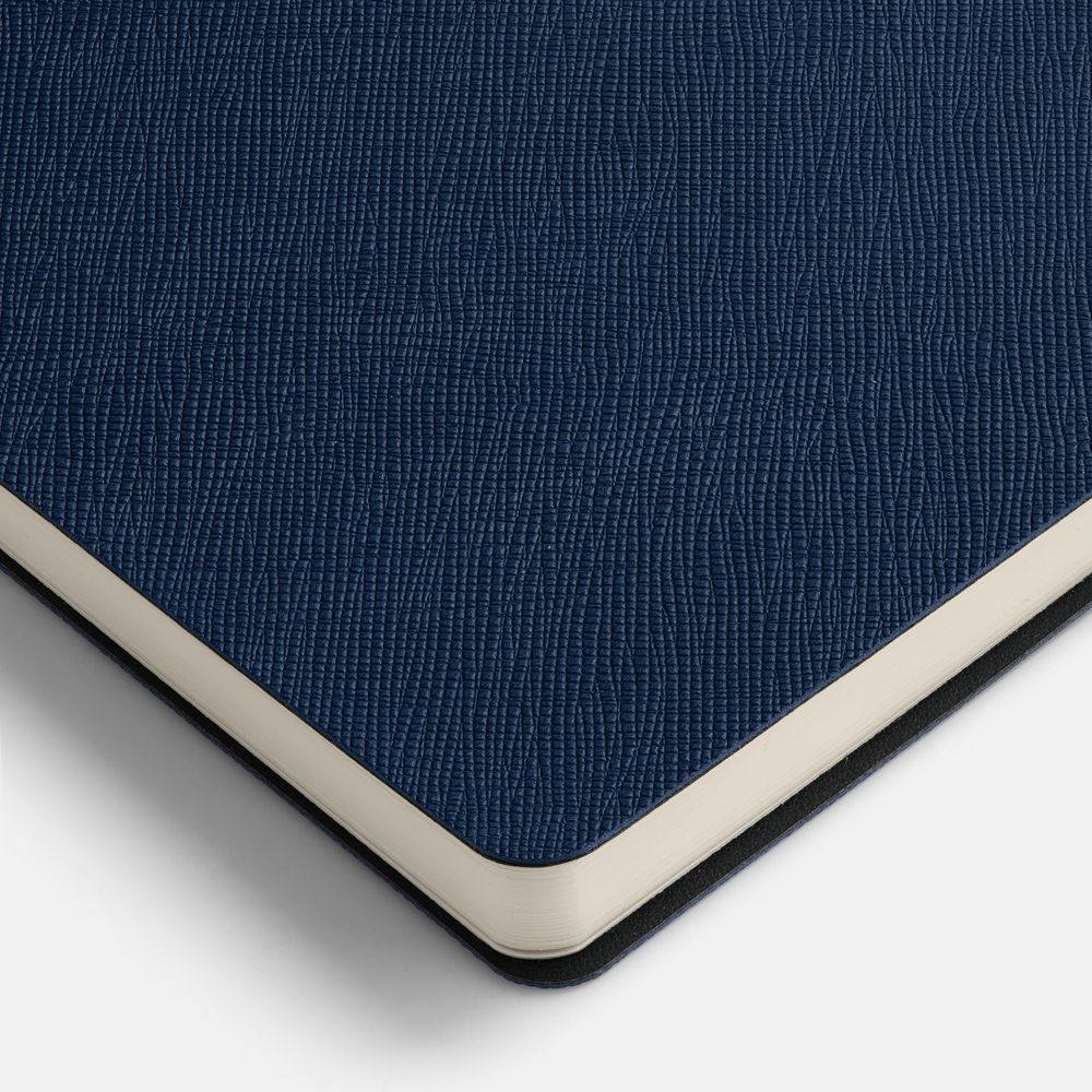 Ежедневник Lungo, недатированный, темно-синий-3