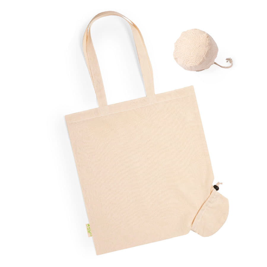 Сумка для покупок NEPAX из органического хлопка, бежевый-1