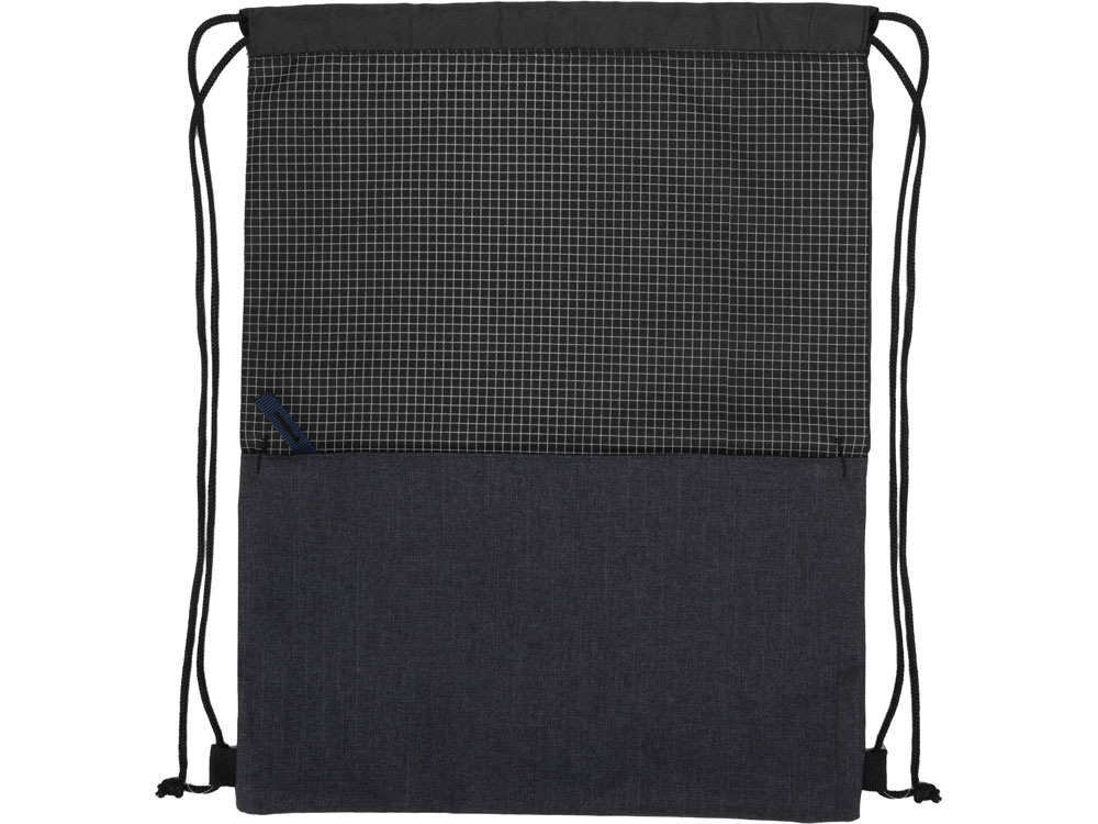 Рюкзак-мешок Reflex со светоотражающим эффектом, синий-5