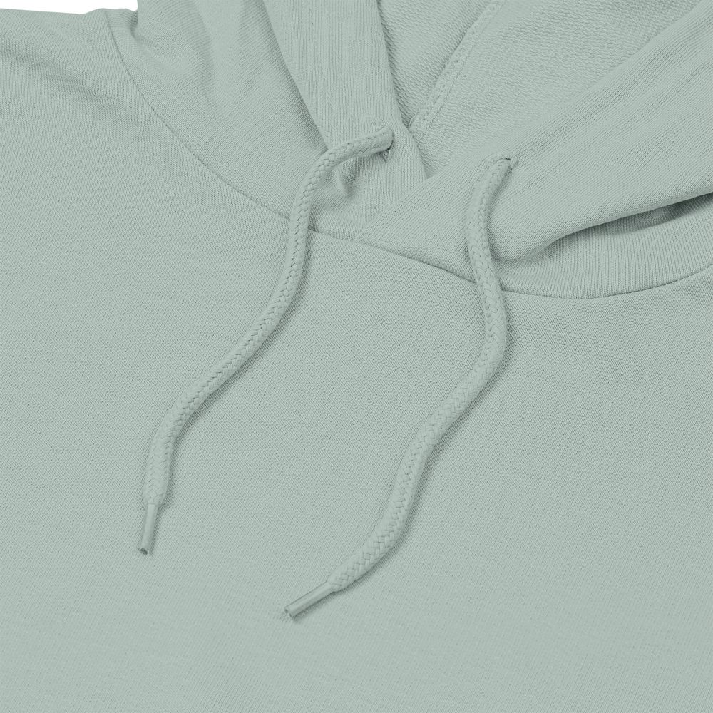 Толстовка с капюшоном унисекс Hoodie, серо-зеленая-3