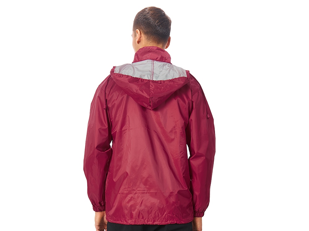 Ветровка Miami мужская с чехлом, красный-2