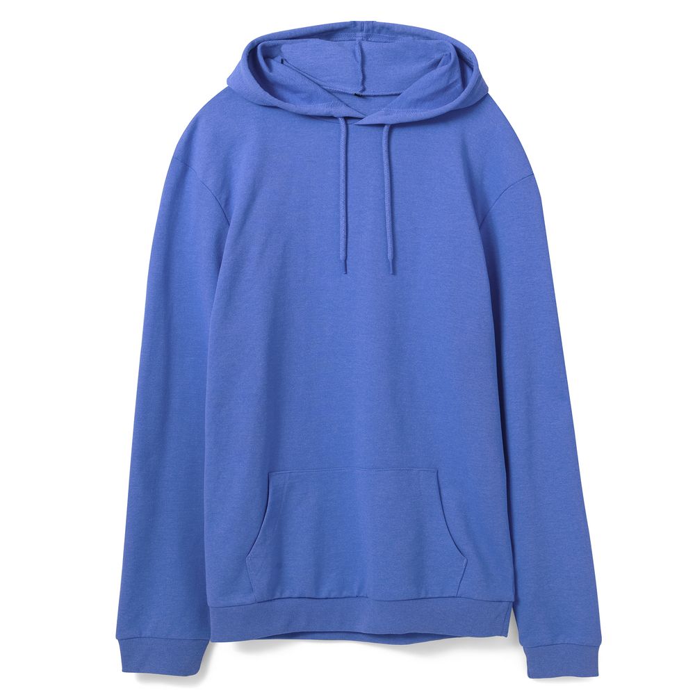 Толстовка с капюшоном унисекс Hoodie, ярко-синий меланж-0