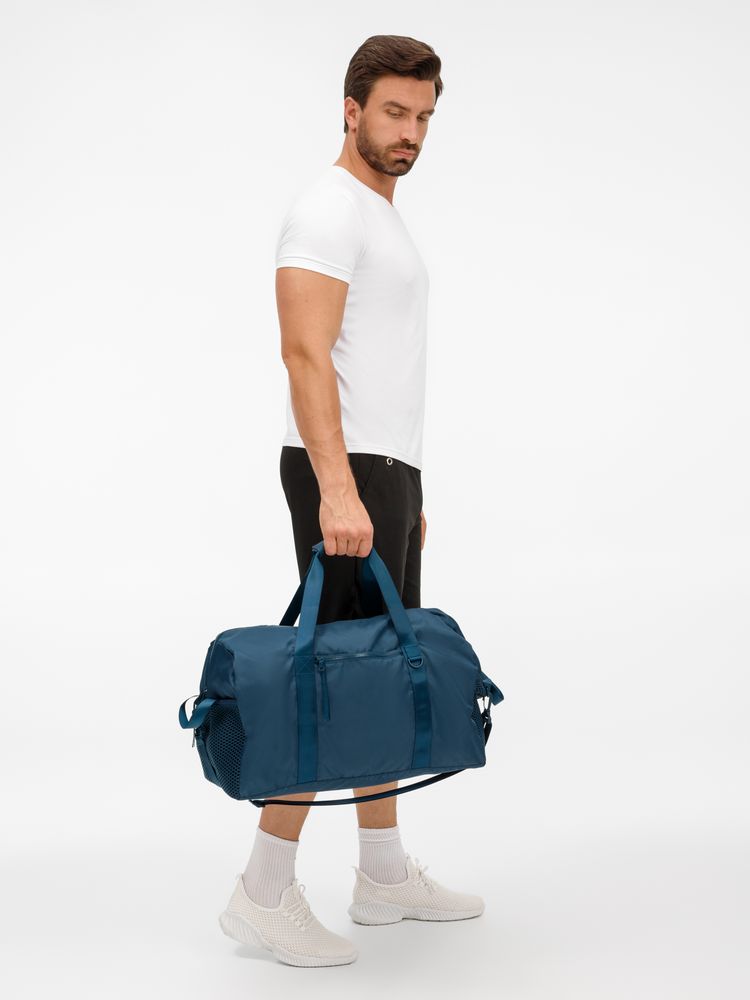 Спортивная сумка Verkko, темно-синяя-6