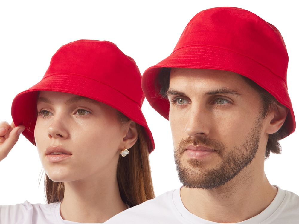 Хлопковая панама, красный-0