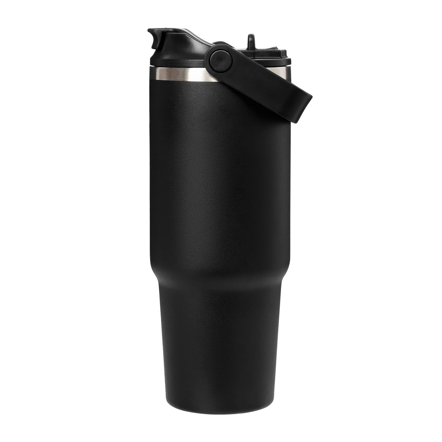 Термокружка вакуумная Монтана (Montana), черный-1