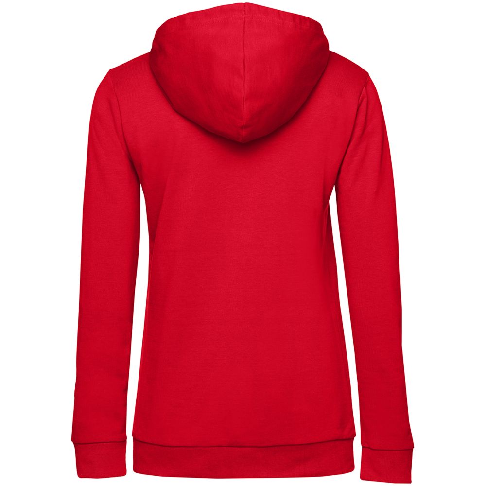 Толстовка с капюшоном женская Hoodie, красная-2