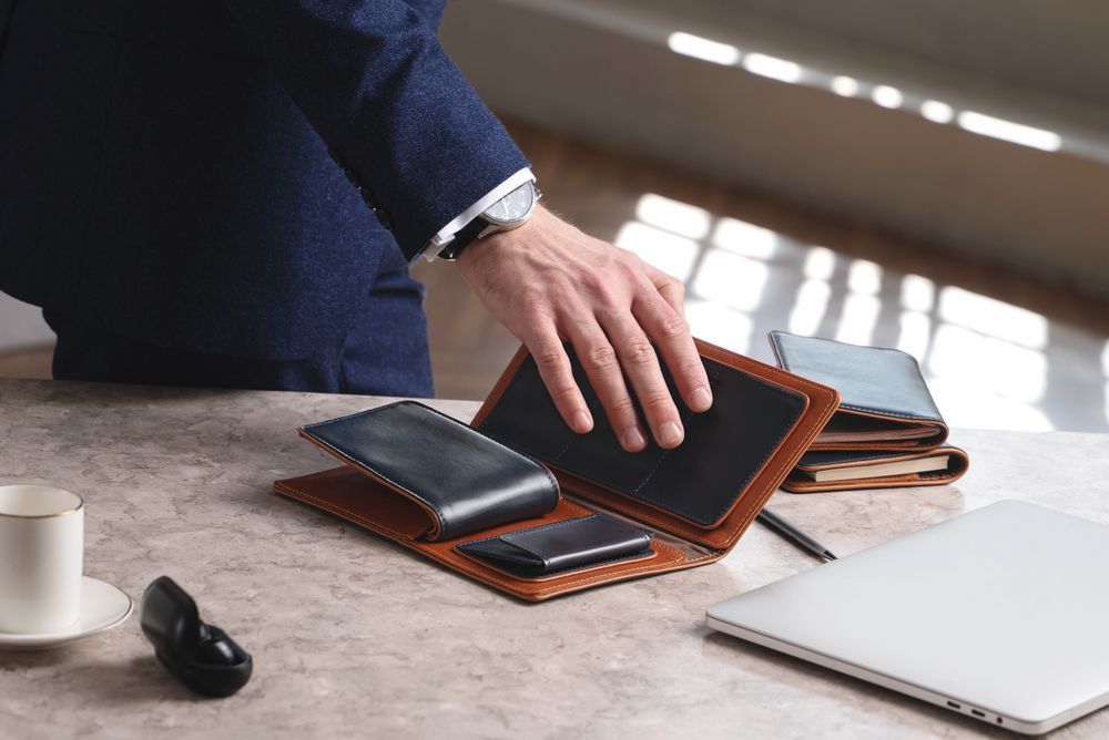 Набор дорожный Kalsa Palermo, синий-5