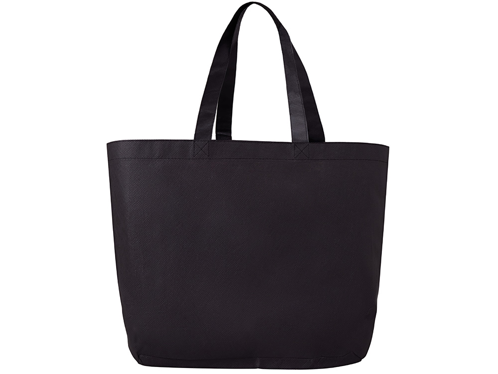 Сумка для шопинга с донной складкой и ручкой из нетканого PET материала-4