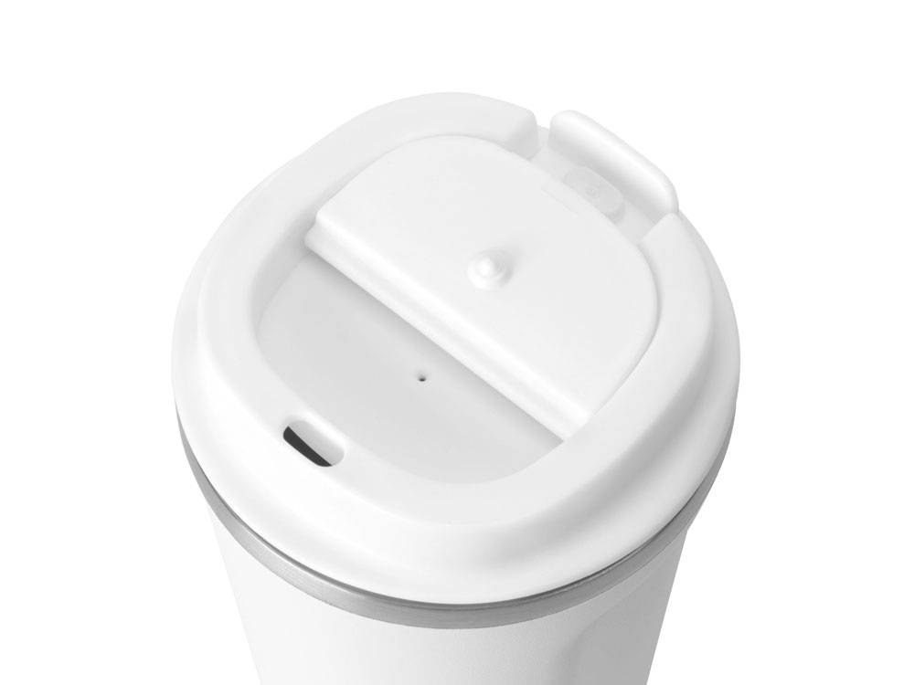 Термокружка CAFe COMPACT, 380 мл, белый-2