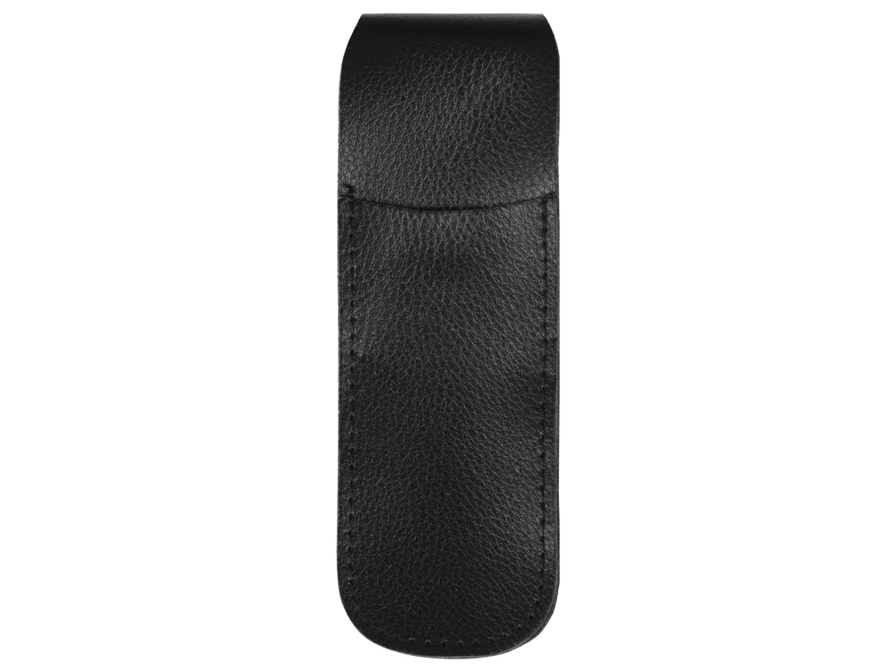 Футляр для штопора Leather Case из натуральной кожи, черный-1