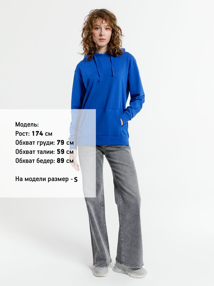 Худи унисекс Westray, синее-6