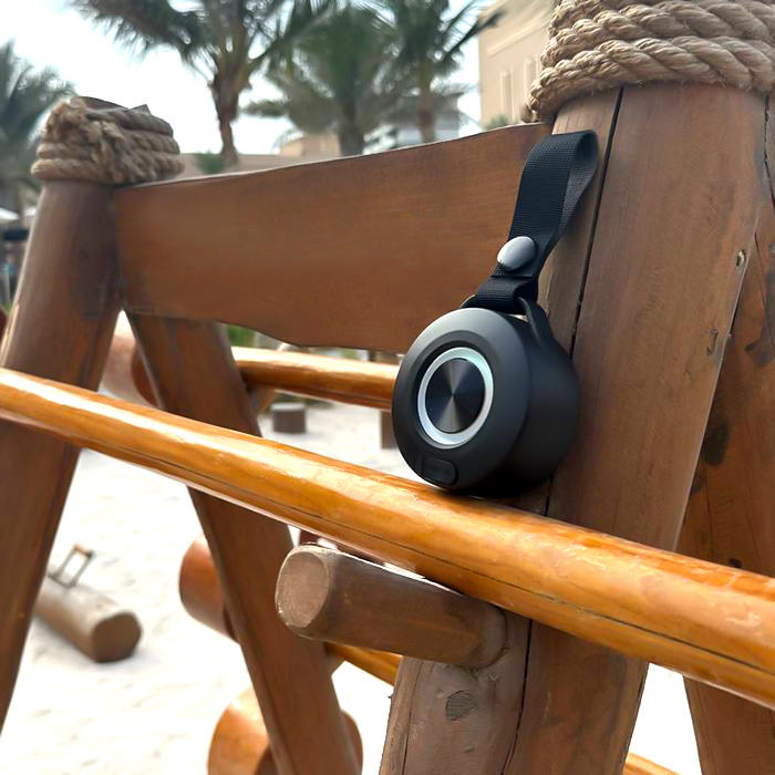 Беспроводная колонка Yoyo, Черный-6