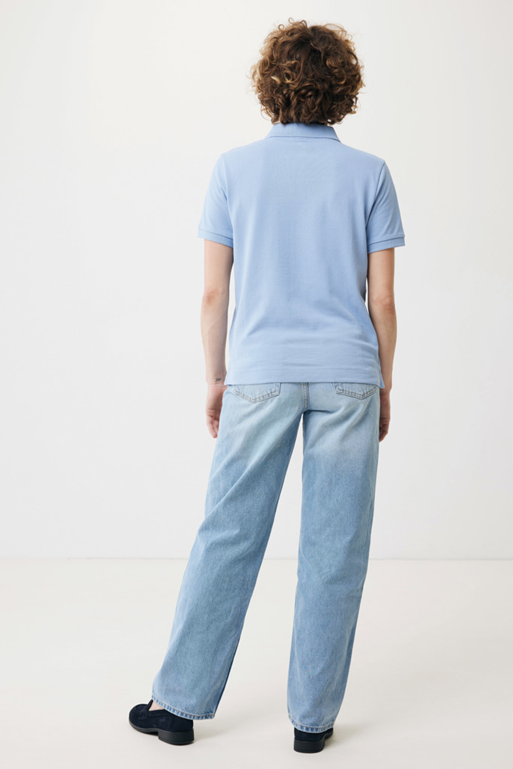 Рубашка поло Iqoniq Yosemite из переработанного хлопка-пике, унисекс, 220 г/м²-13