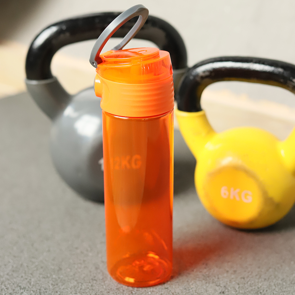 Пластиковая бутылка Barro, Оранжевый-4