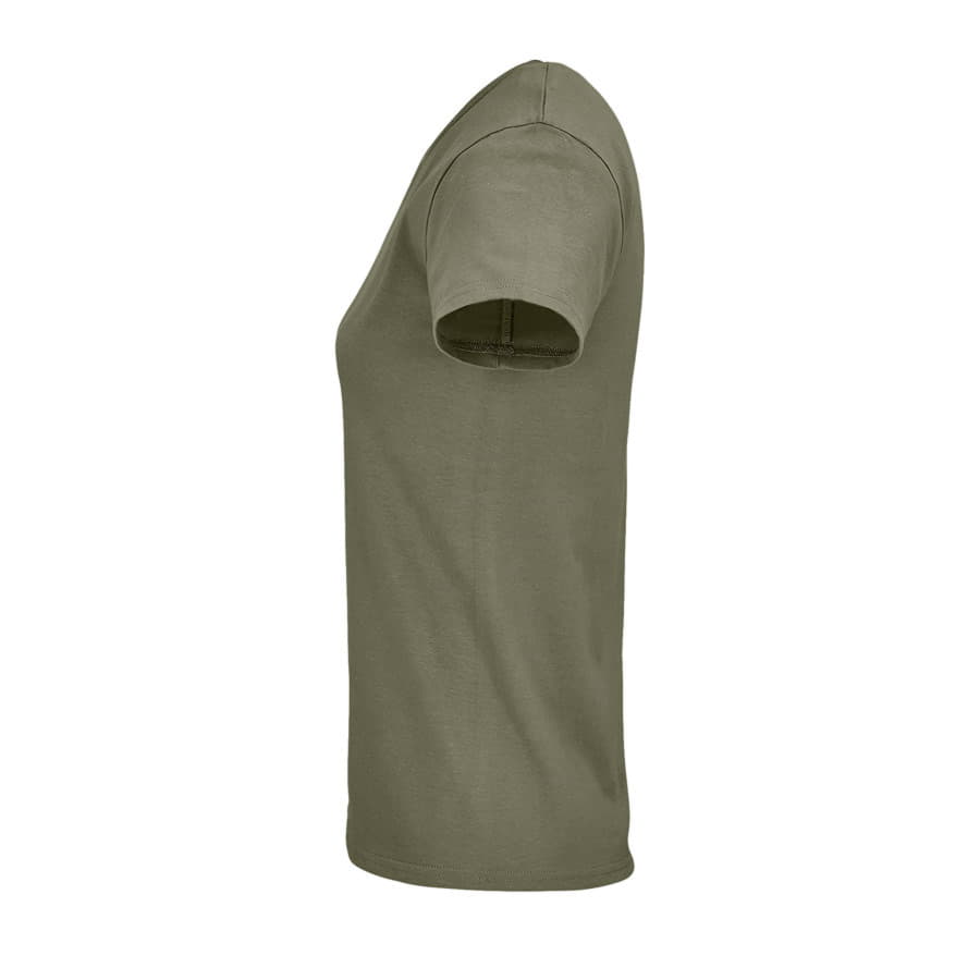 Футболка женская CRUSADER WOMEN 150 из органического хлопка, хаки-1