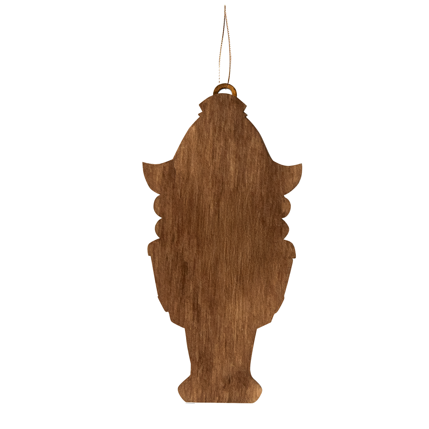 Ёлочная игрушка Щелкунчик (белый с красным)-2