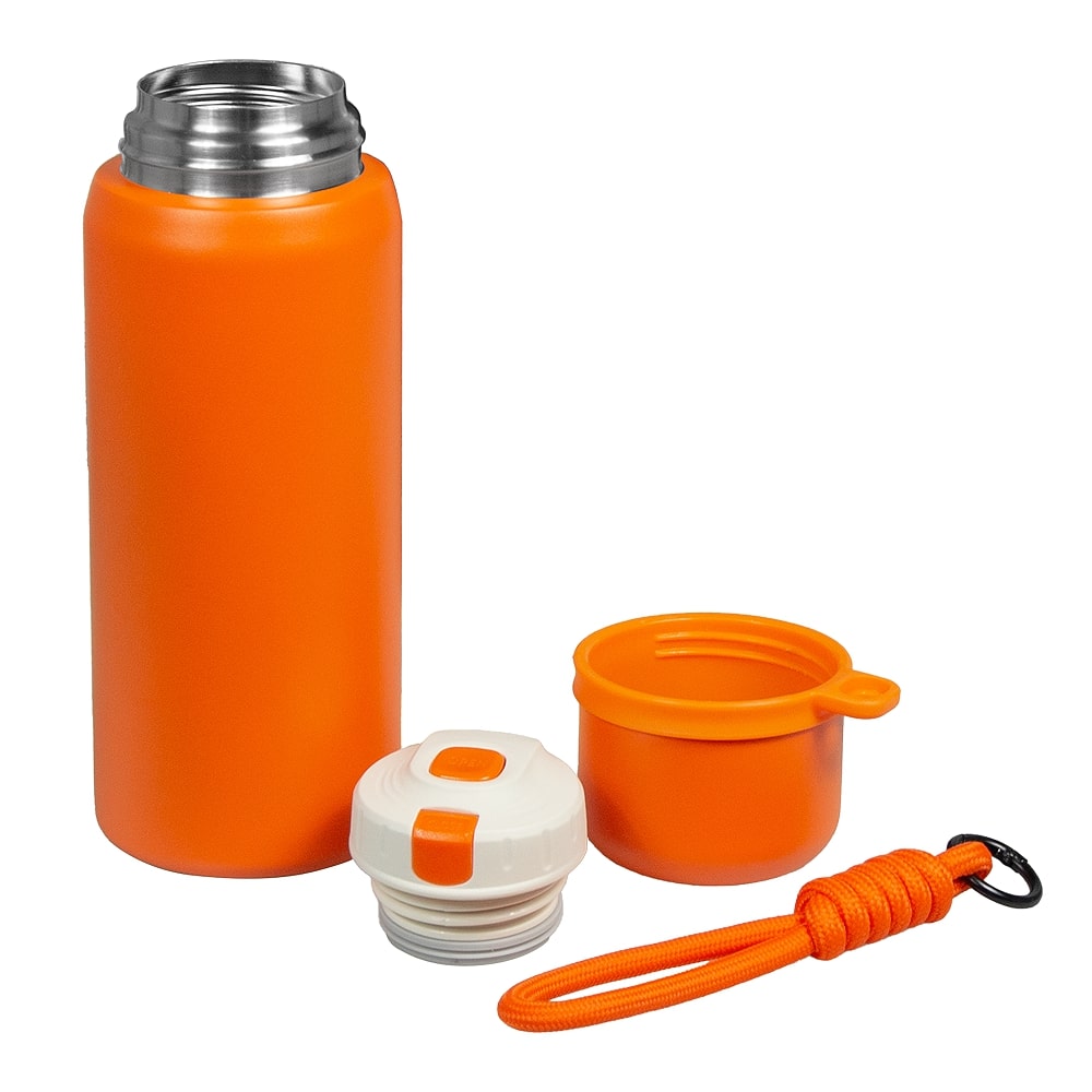 Термос La Vie в подарочной упаковке, Оранжевый-7
