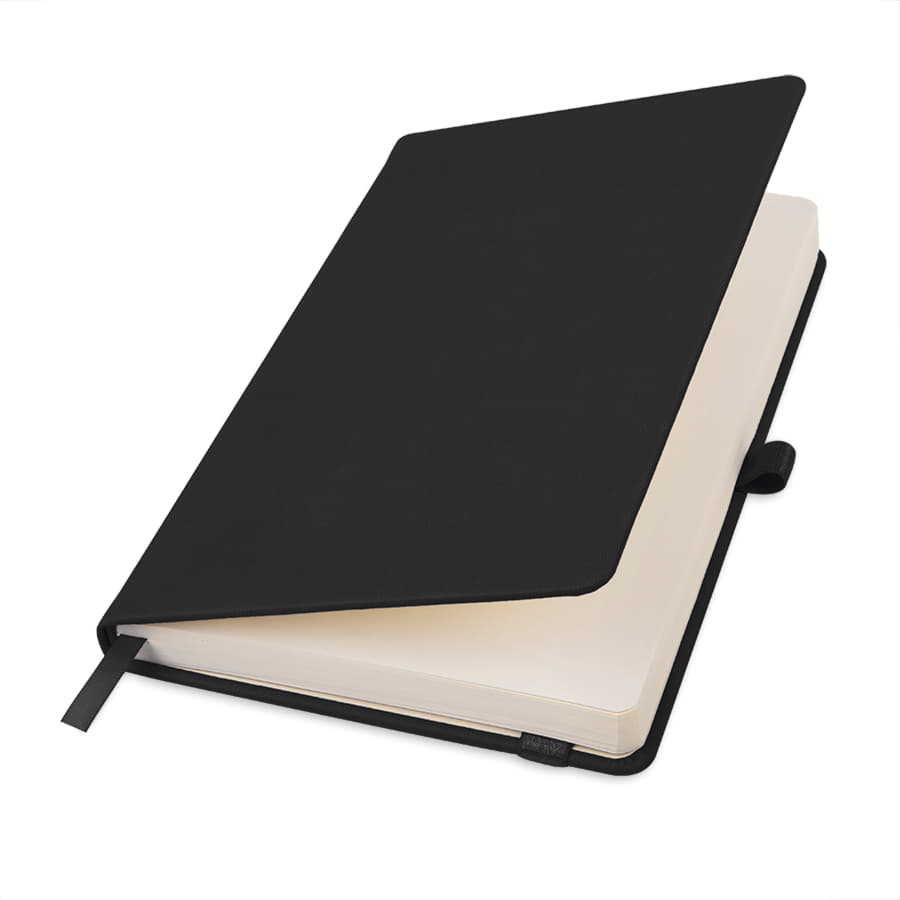 Ежедневник недатированный HAMILTON, A5, черный, кремовый блок, черный-6