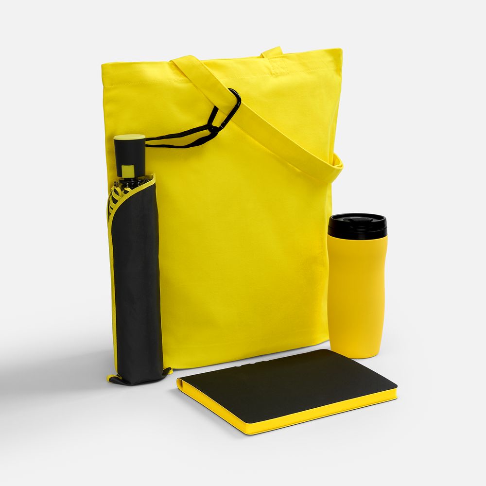 Набор Flexpen Black Walk, черный с желтым-1