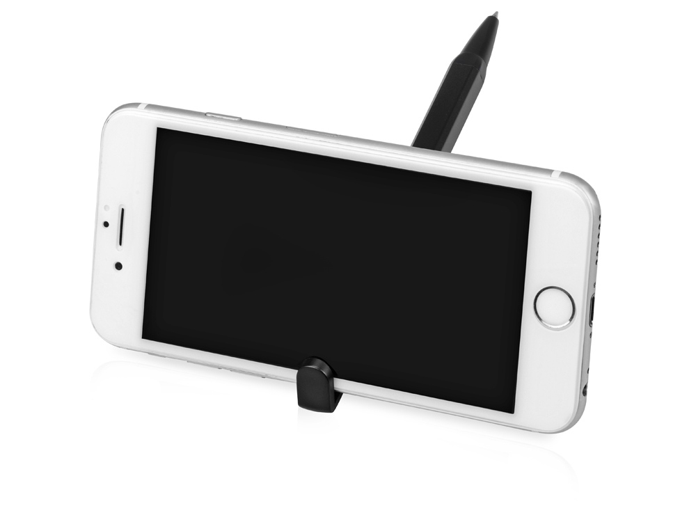 Ручка-подставка металлическая, Кипер Q, черный-1