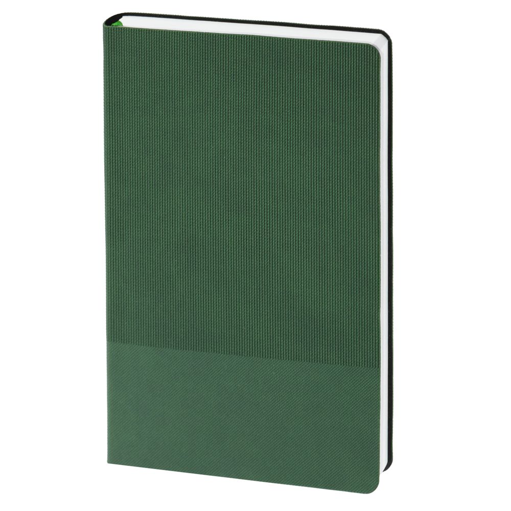Ежедневник Knit, недатированный, зеленый-2