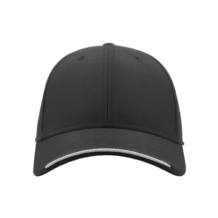 Бейсболка ESTORIL-S, 6 клиньев, застежка на липучке, темно-серый-5