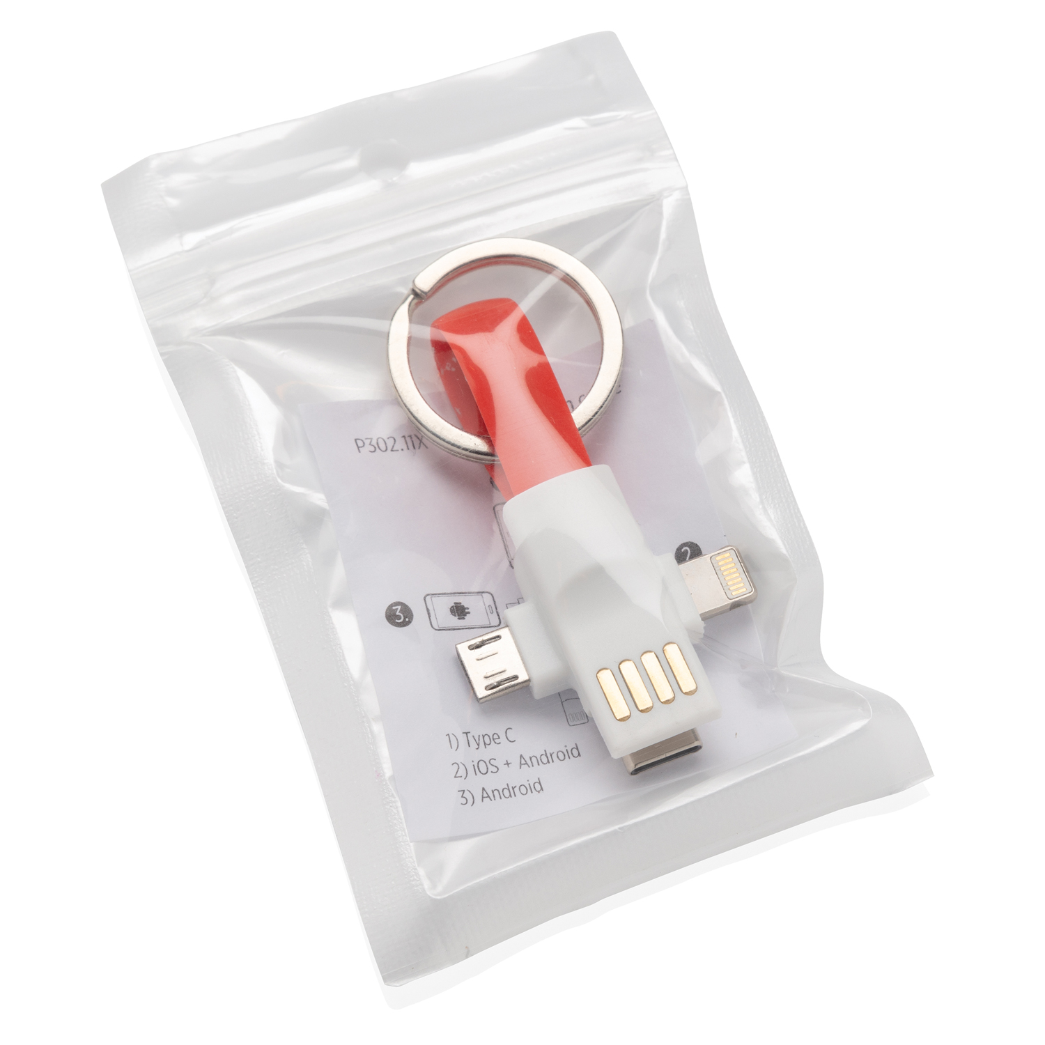 Кабель-брелок, 3 в 1-1