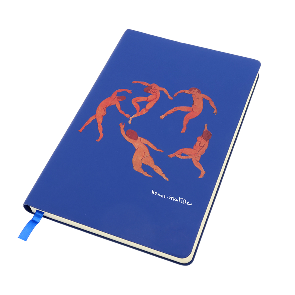 Блокнот A5 Molto в мягком переплёте, Темно-синий-2