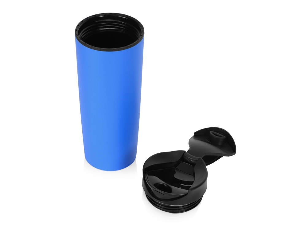 Термокружка Годс 470мл на присоске, голубой-2