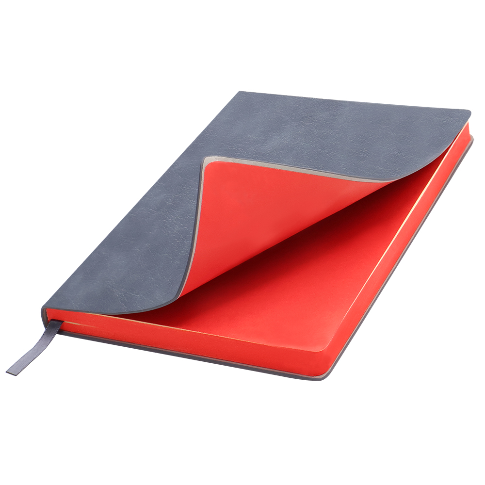 Ежедневник A5 недатированный Carisma в мягком переплёте, Красный-0