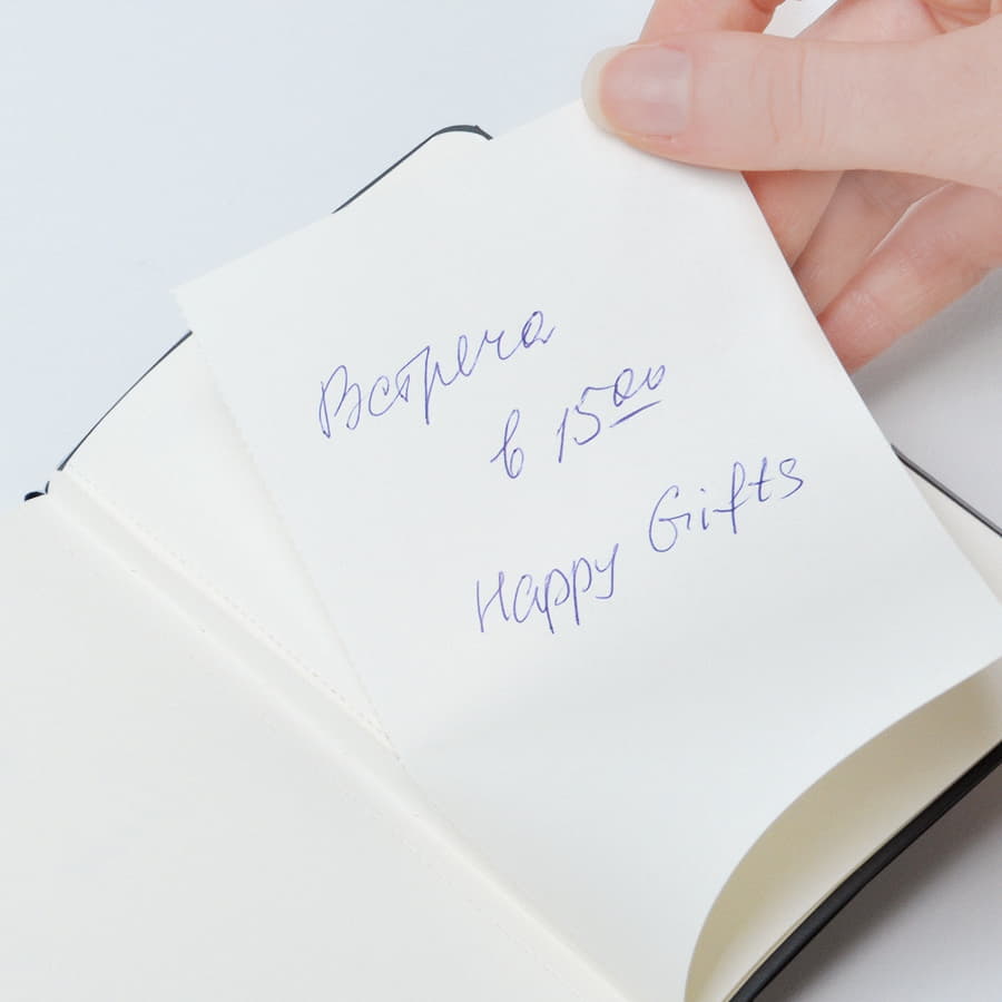 Бизнес-блокнот SILKY, формат А5, в клетку
, черный-3