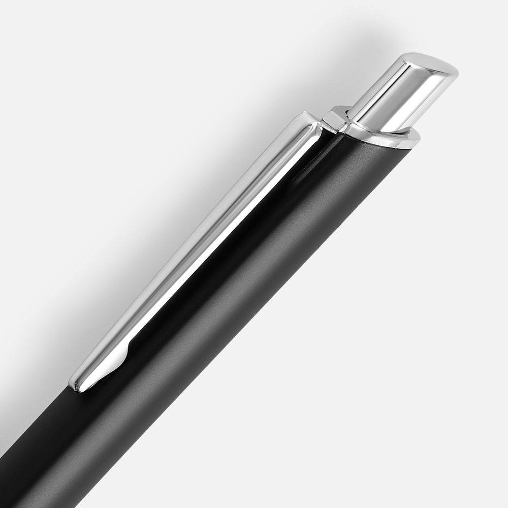 Ручка шариковая Konvent, матовая, черная-1
